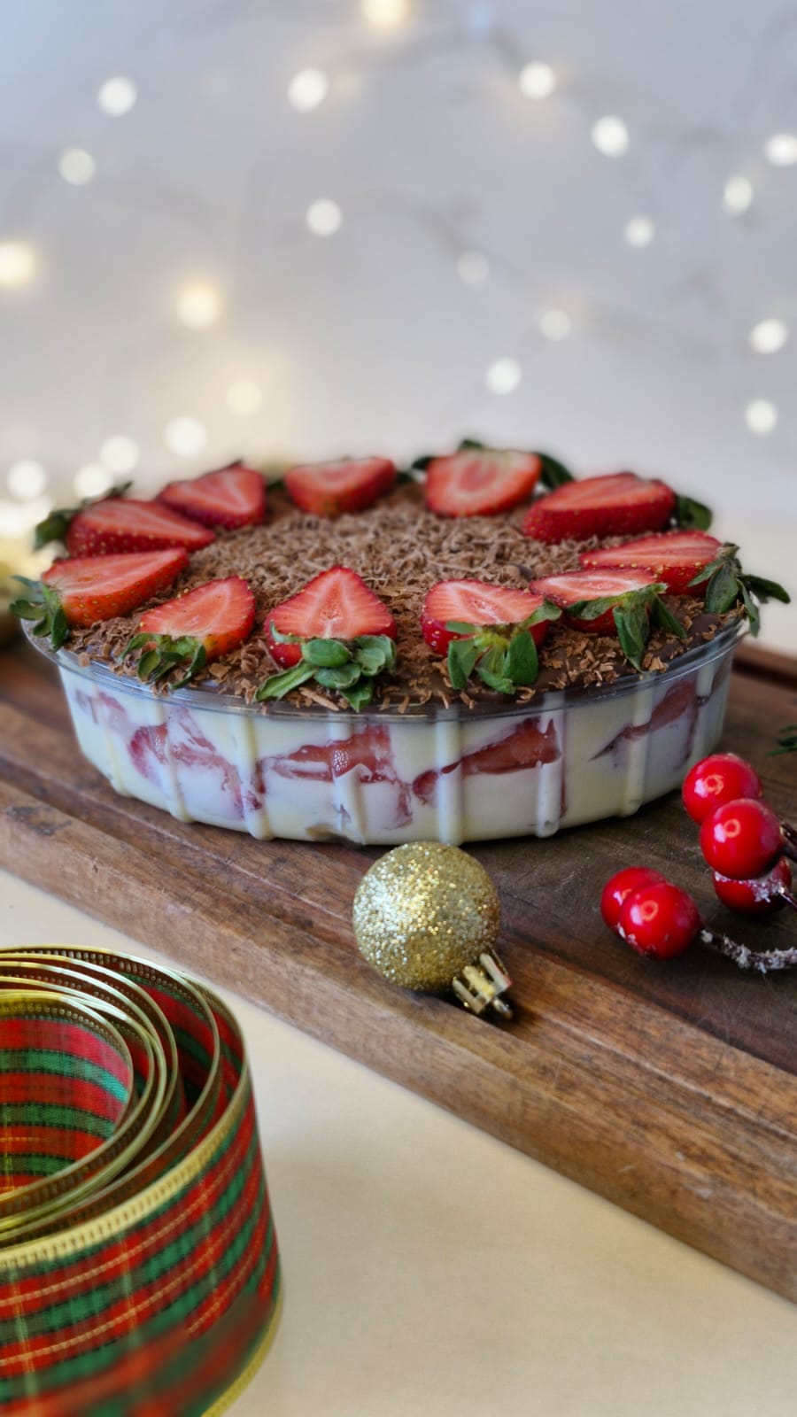 Sobremesas de Natal e pavês artesanais — Doce Sabor Avaré